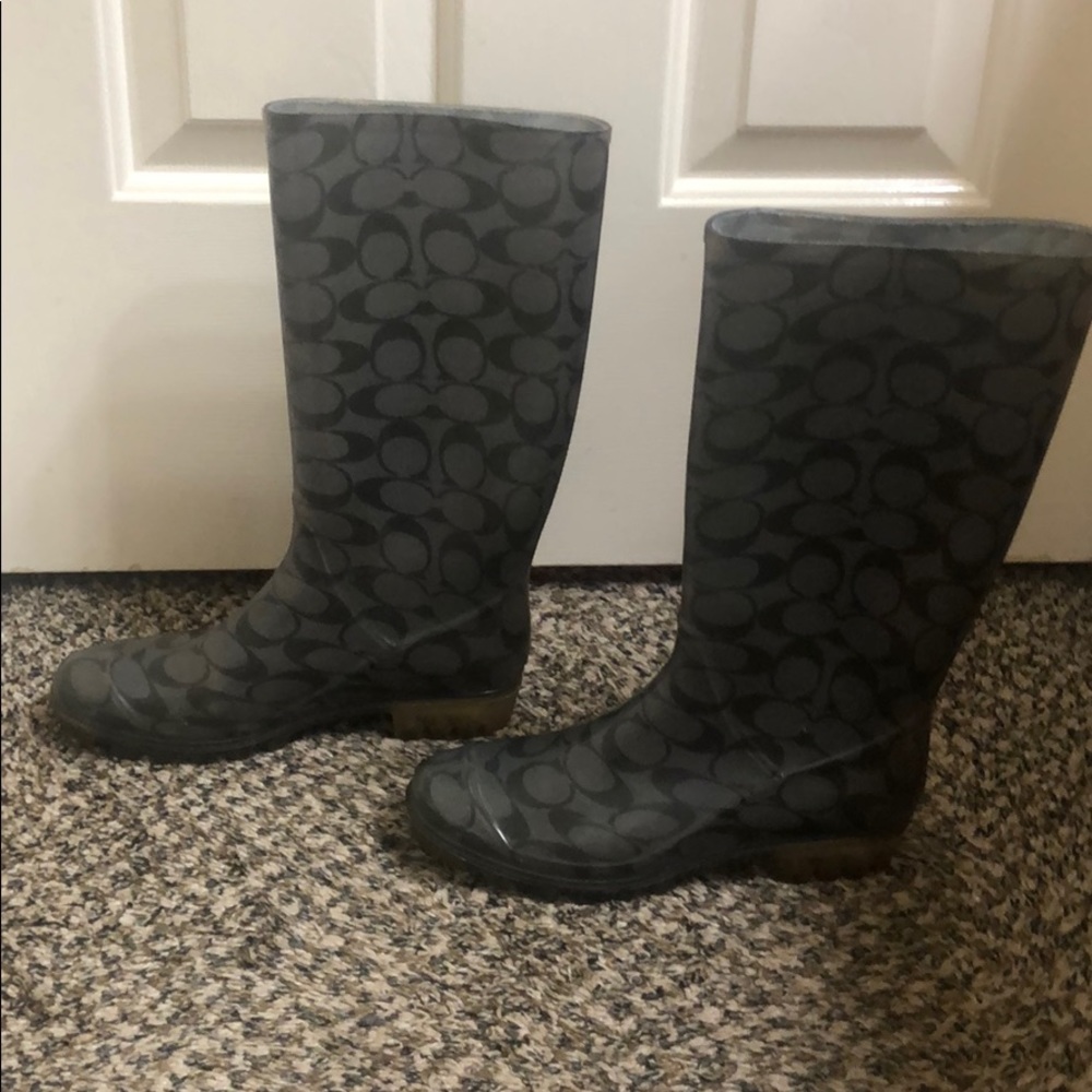 Coach Rain Boots